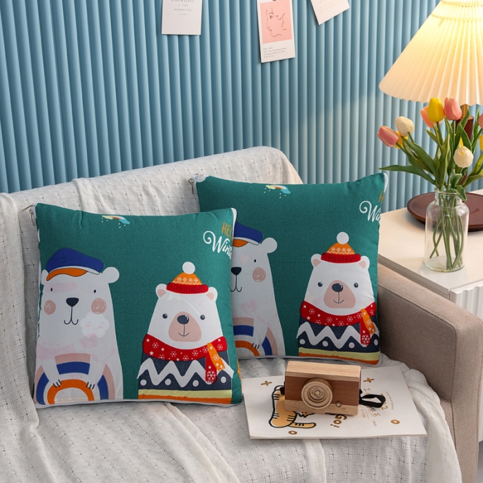 91家纺网 家纺一手货源 找家纺 枕芯真意 2023新款精疏棉抱枕被爱意浓