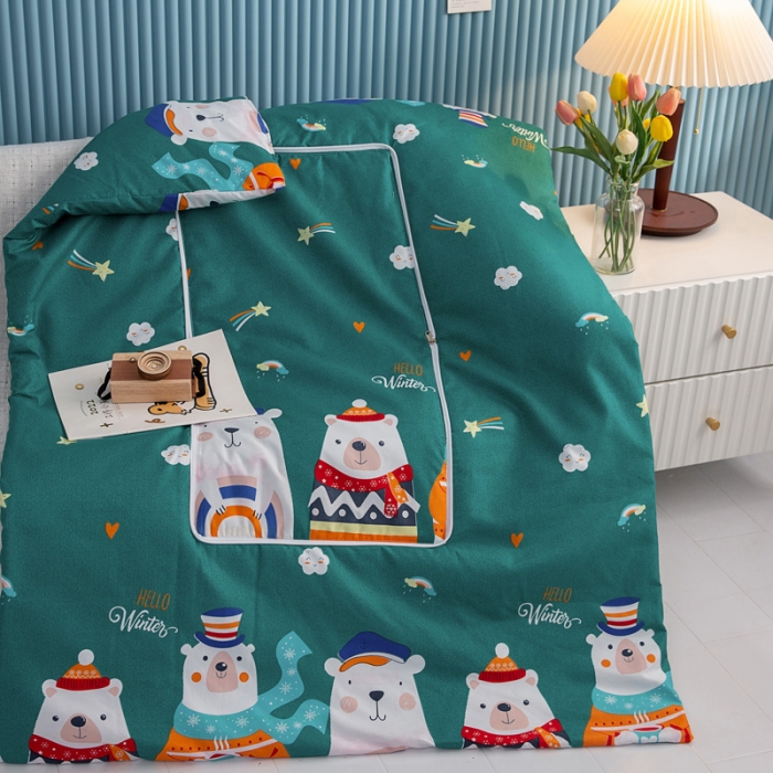 91家纺网 家纺一手货源 找家纺 枕芯真意 2023新款精疏棉抱枕被爱意浓