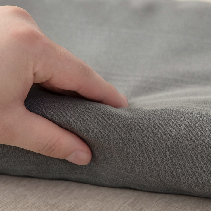 91家纺网 家纺一手货源 找家纺 芃成 2022新款全棉老粗布床单款 高级灰