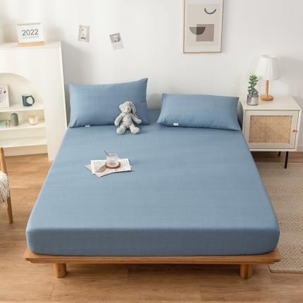 91家纺网 家纺一手货源 找家纺 芃成 2022新款全棉老粗布床笠款 宾利兰