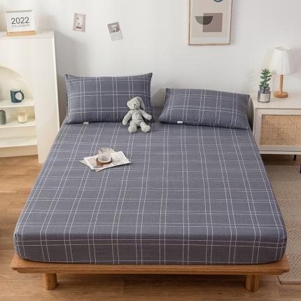 91家纺网 家纺一手货源 找家纺 （总）芃成 2022新款全棉老粗布床笠款