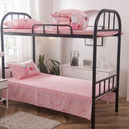 91家纺网 家纺一手货源 找家纺 总酒店全棉13372印花学生宿舍三件套 