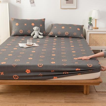 芃成 2022新款全棉老粗布床笠款 简约时尚