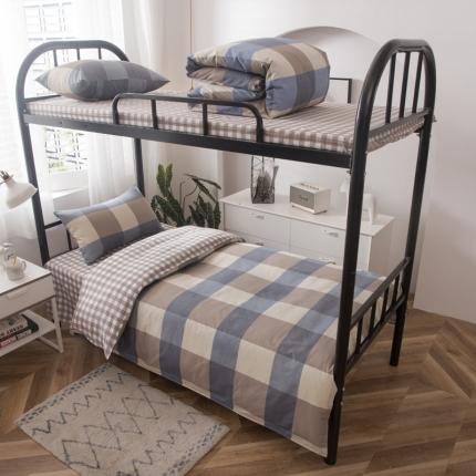 91家纺网 家纺一手货源 找家纺 总酒店全棉13372印花学生宿舍三件套 