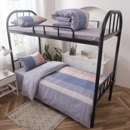 91家纺网 家纺一手货源 找家纺 总酒店全棉13372印花学生宿舍三件套 