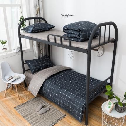 91家纺网 家纺一手货源 找家纺 总酒店全棉13372印花学生宿舍三件套 