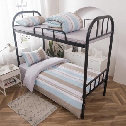 91家纺网 家纺一手货源 找家纺 总酒店全棉13372印花学生宿舍六件套 