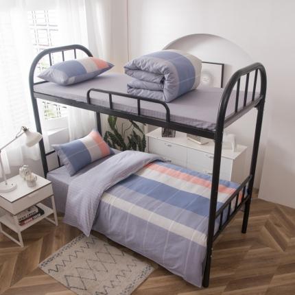 91家纺网 家纺一手货源 找家纺 总酒店全棉13372印花学生宿舍六件套 