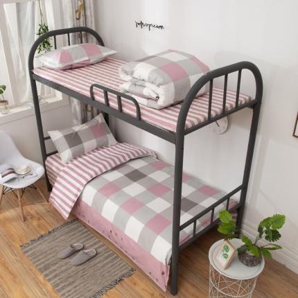 91家纺网 家纺一手货源 找家纺 总酒店全棉13372印花学生宿舍六件套 