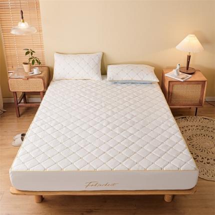 91家纺网 家纺一手货源 找家纺 （总）飞轮海蚊帐 新款刺绣夹棉大豆床笠席梦思保护套