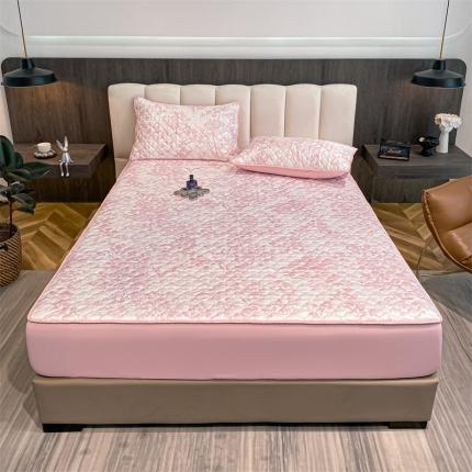 91家纺网 家纺一手货源 找家纺 （总）飞轮海蚊帐 新款刺绣夹棉大豆床笠席梦思保护套