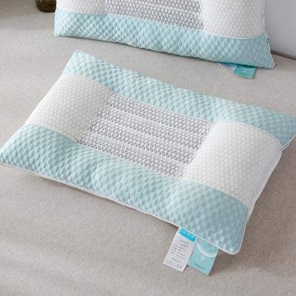 91家纺网 家纺一手货源 找家纺 梦叶草 2023新款凉感因子决明子豆豆枕 浅绿