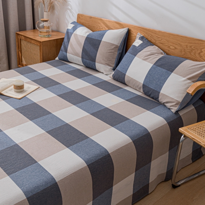 91家纺网 家纺一手货源 找家纺 （总）宝士康 2024新款10A抗菌无印风系列单床单