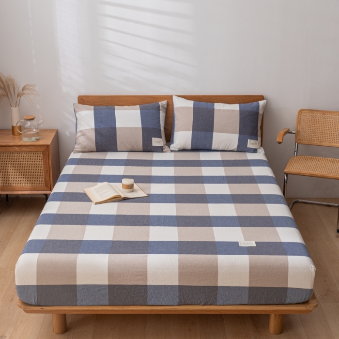 91家纺网 家纺一手货源 找家纺 （总）宝士康 2024新款10A抗菌无印风系列单床笠