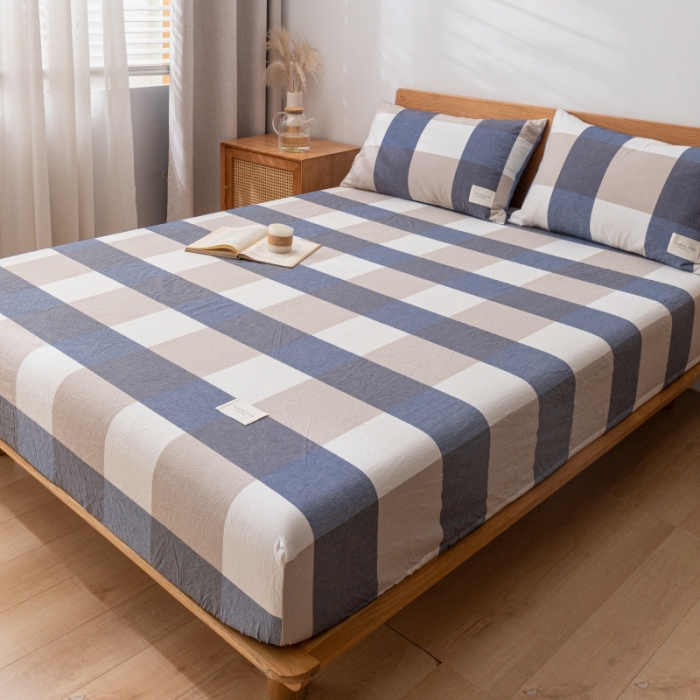 91家纺网 家纺一手货源 找家纺 （总）宝士康 2024新款10A抗菌无印风系列单床笠