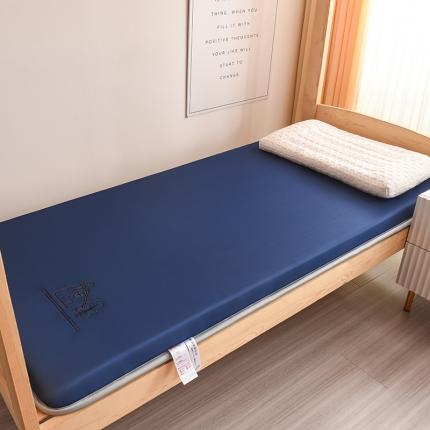 宇煊床垫 2022新款针织布复合记忆海绵床垫-学生系列孔雀蓝