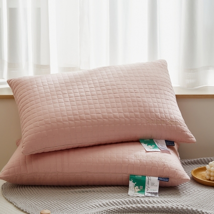 91家纺网 家纺一手货源 找家纺 2025新款牛奶润肤纤柔枕 48*74cm 牛奶丝枕头枕芯