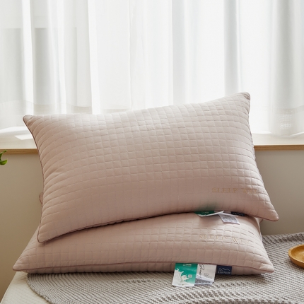 91家纺网 家纺一手货源 找家纺 2025新款牛奶润肤纤柔枕 48*74cm 牛奶丝枕头枕芯