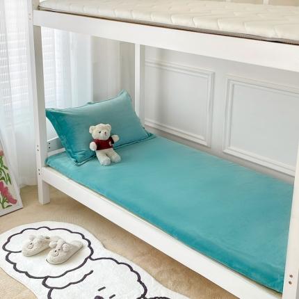 雅萱 2022新款牛奶绒床垫套 浅绿