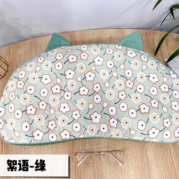 91家纺网 家纺一手货源 找家纺 （总）伟邦枕芯 2023新款韩式猫耳全荞麦枕30×58cm
