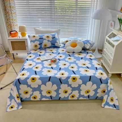 91家纺网 家纺一手货源 找家纺 金丝鸟 2022新款全棉床单单品 未来