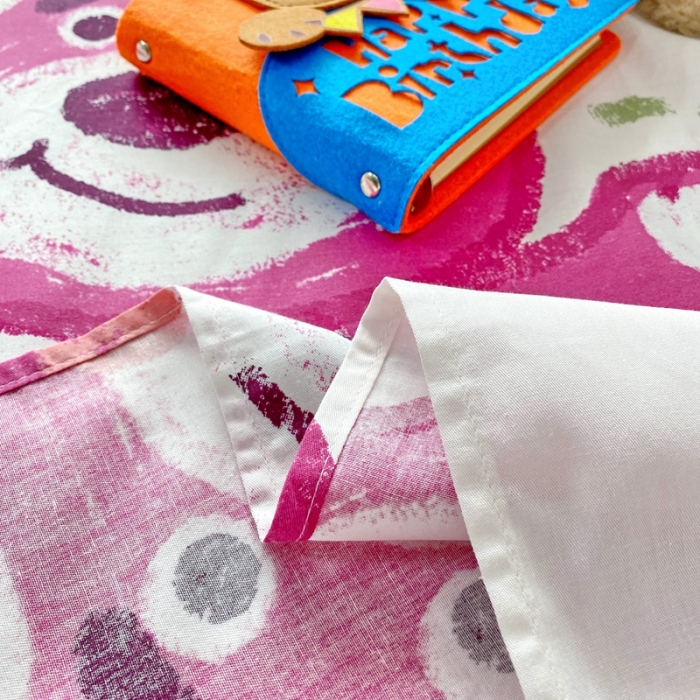 91家纺网 家纺一手货源 找家纺 金丝鸟 2022新款全棉床单单品 草莓熊