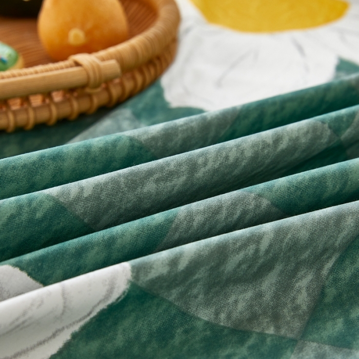 91家纺网 家纺一手货源 找家纺 金丝鸟 2022新款全棉床单单品 绿茵