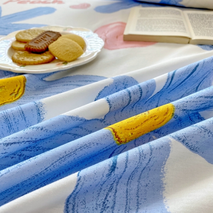 91家纺网 家纺一手货源 找家纺 金丝鸟 2022新款全棉床单单品 甜蜜兰