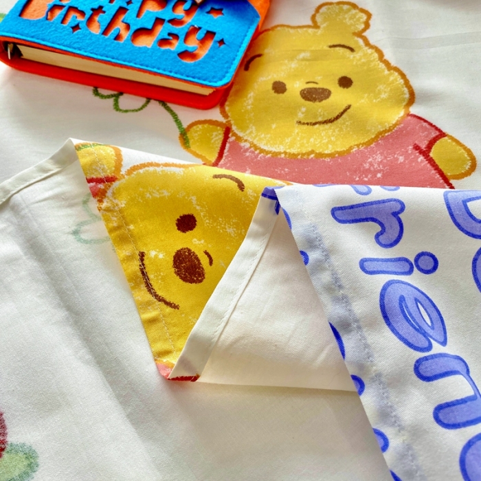 91家纺网 家纺一手货源 找家纺 金丝鸟 2022新款全棉床单单品 维尼伙伴