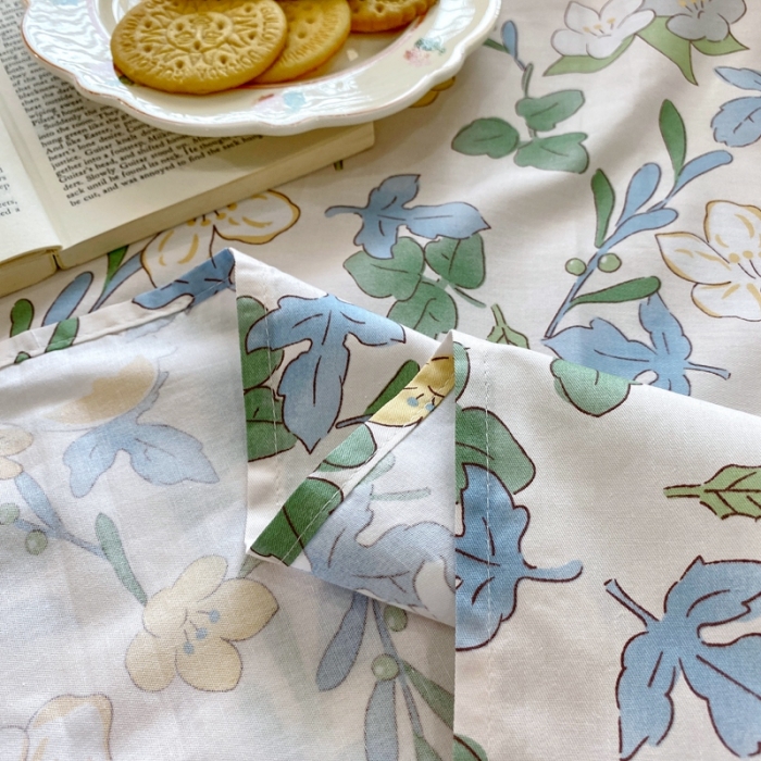 91家纺网 家纺一手货源 找家纺 金丝鸟 2022新款全棉床单单品 早安兔兔