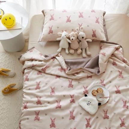 91家纺网 家纺一手货源 找家纺 （总）汇庭 2021新款单人天丝卡通印花夏被