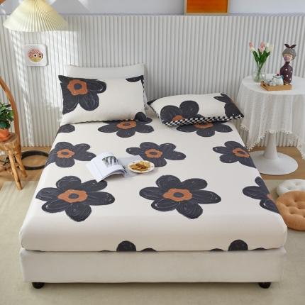 91家纺网 家纺一手货源 找家纺 金丝鸟 2022新款全棉床笠单品 暗影