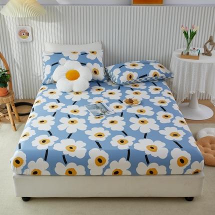 91家纺网 家纺一手货源 找家纺 金丝鸟 2022新款全棉床笠单品 未来