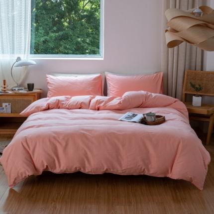 91家纺网 家纺一手货源 找家纺 （总）安莱生活 2022新款染色原棉四件套