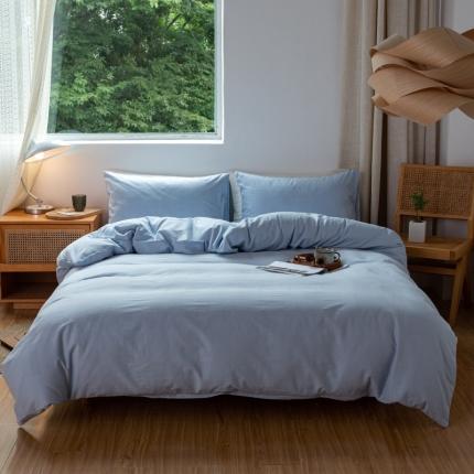 91家纺网 家纺一手货源 找家纺 （总）安莱生活 2022新款染色原棉四件套