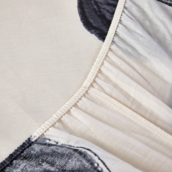 91家纺网 家纺一手货源 找家纺 金丝鸟 2022新款全棉床笠单品 暗影