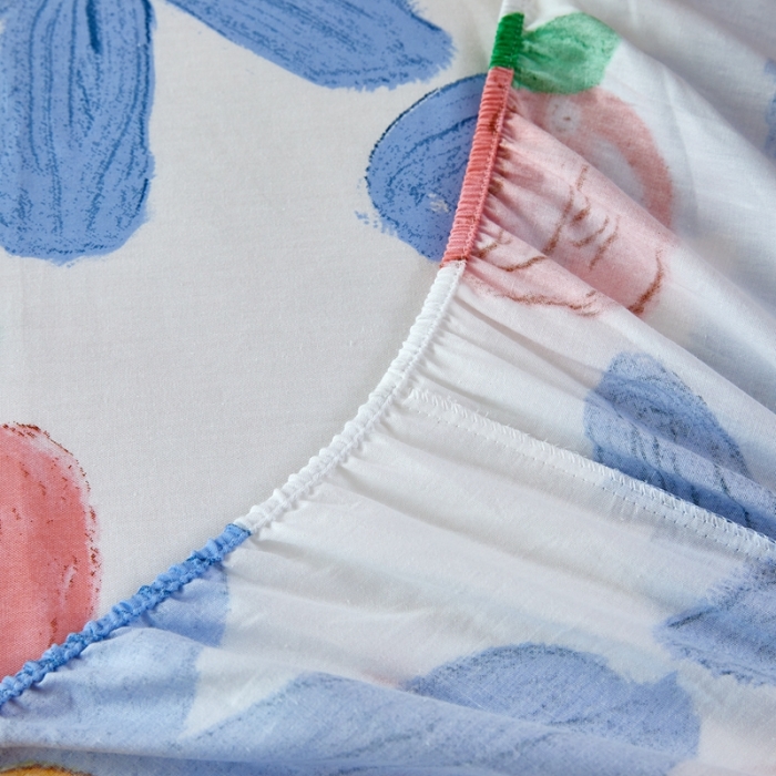 91家纺网 家纺一手货源 找家纺 金丝鸟 2022新款全棉床笠单品 甜蜜兰