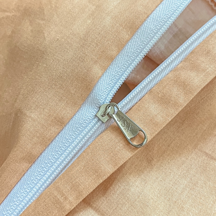 91家纺网 家纺一手货源 找家纺 金丝鸟 2022新款全棉麻绳款四件套 波点蝴蝶结