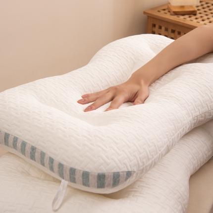 91家纺网 家纺一手货源 找家纺 雅诗帛 2025新款Spa按摩枕 灰