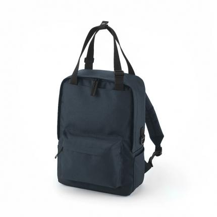【手提背包】日式无印纯色良品尼龙防水手提电脑包简约学生背包