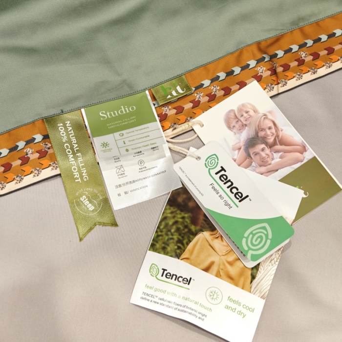 91家纺网 家纺一手货源 找家纺 汇庭 2021新款马德里系列纯色夏被 绿色