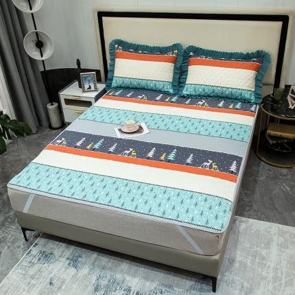 91家纺网 家纺一手货源 找家纺 （总）冬然2023新款A类全棉床褥子软床垫床护垫保护直播爆款