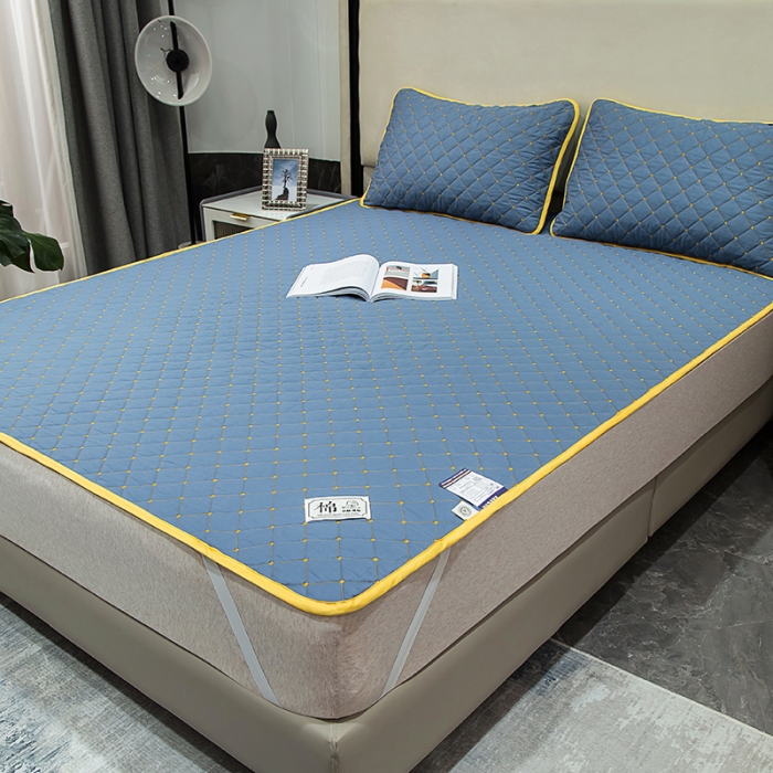 91家纺网 家纺一手货源 找家纺 （总）冬然2023新款A类全棉床褥子软床垫床护垫保护直播爆款