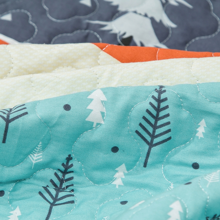 91家纺网 家纺一手货源 找家纺 冬然家纺 2022新款软床垫全棉床护垫保护垫床单 平安树