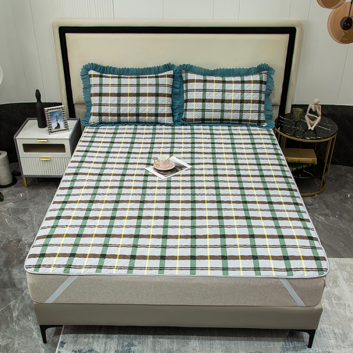 91家纺网 家纺一手货源 找家纺 冬然家纺 2022新款软床垫全棉床护垫保护垫床单 别具一格