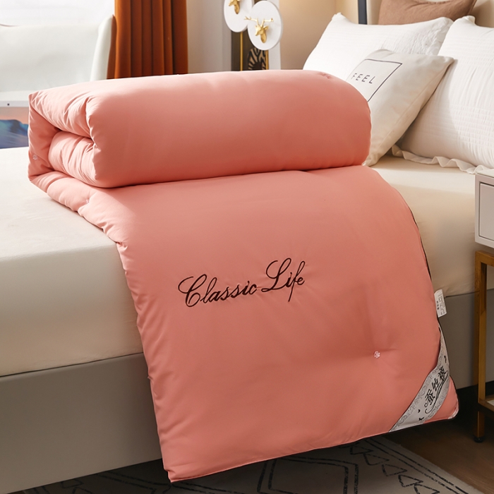 91家纺网 家纺一手货源 找家纺 洛卡棉蚕丝夏被纯手工被子被芯冬被春秋被夏被 温馨玉