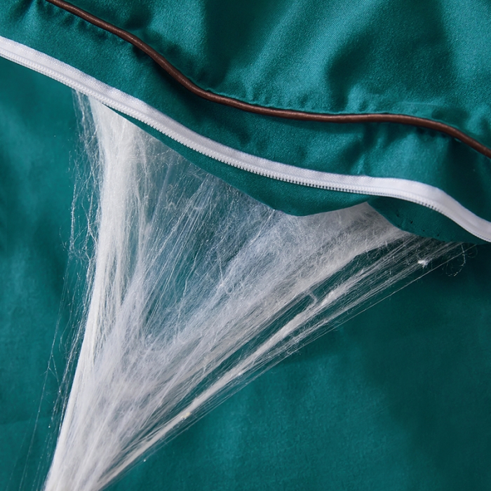 91家纺网 家纺一手货源 找家纺 洛卡棉蚕丝夏被纯手工被子被芯冬被春秋被夏被 温馨绿