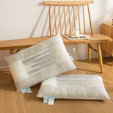 皇冠之家 凉感豆豆决明子枕芯 灰色