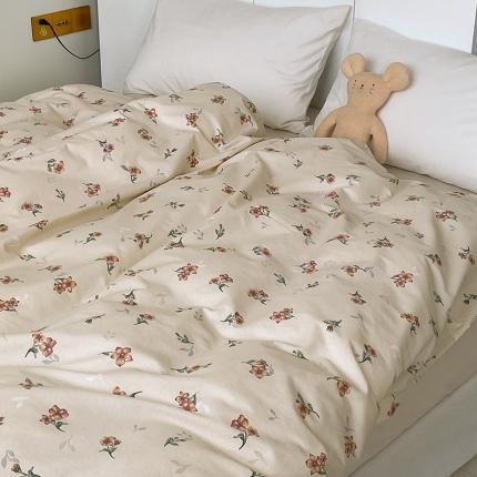 91家纺网 家纺一手货源 找家纺 （总）麦伦家居 2022新款全棉碎花复古风系列-单品被套