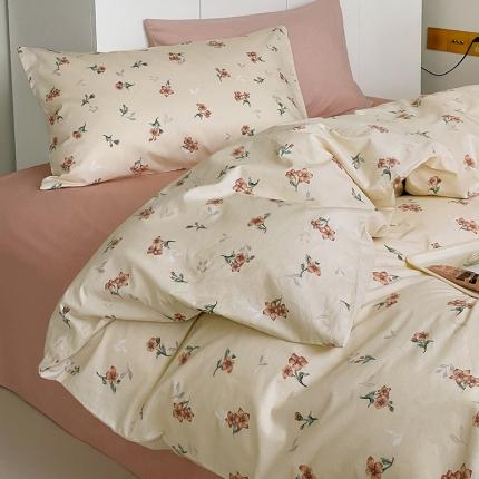 91家纺网 家纺一手货源 找家纺 （总）麦伦家居 2022新款全棉碎花复古风系列-四件套